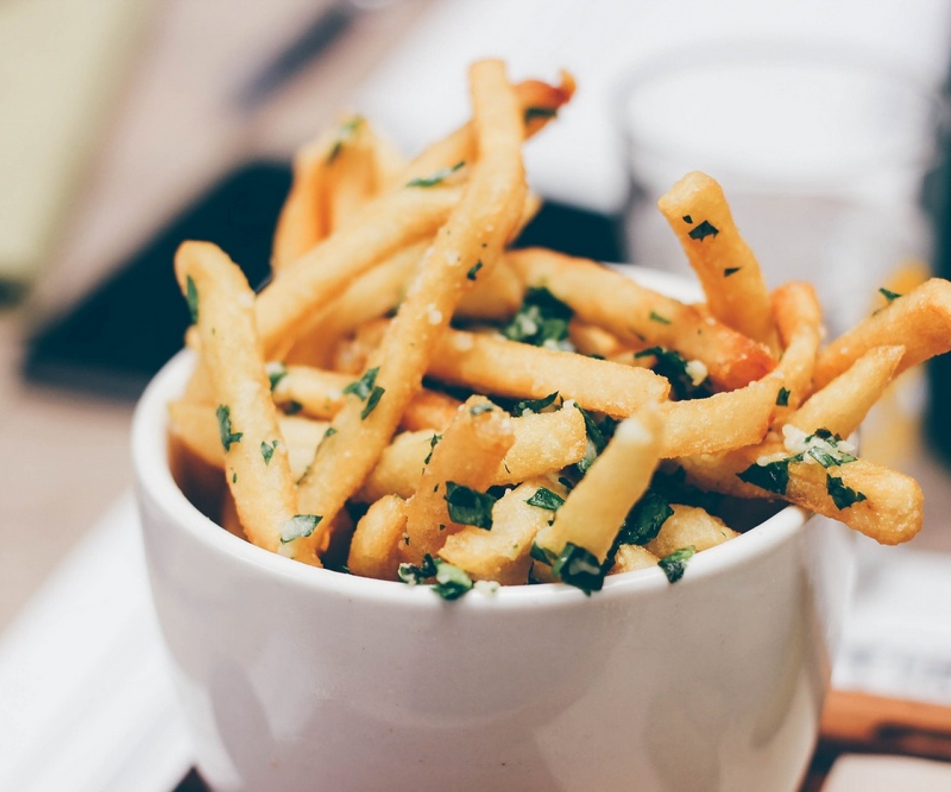 Patatine fritte profumate