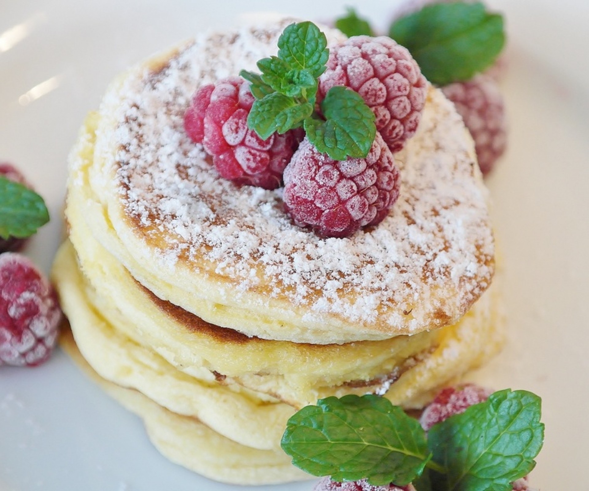 Pancake con frutti di bosco